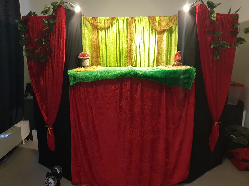 poppentheater kinderfeestje